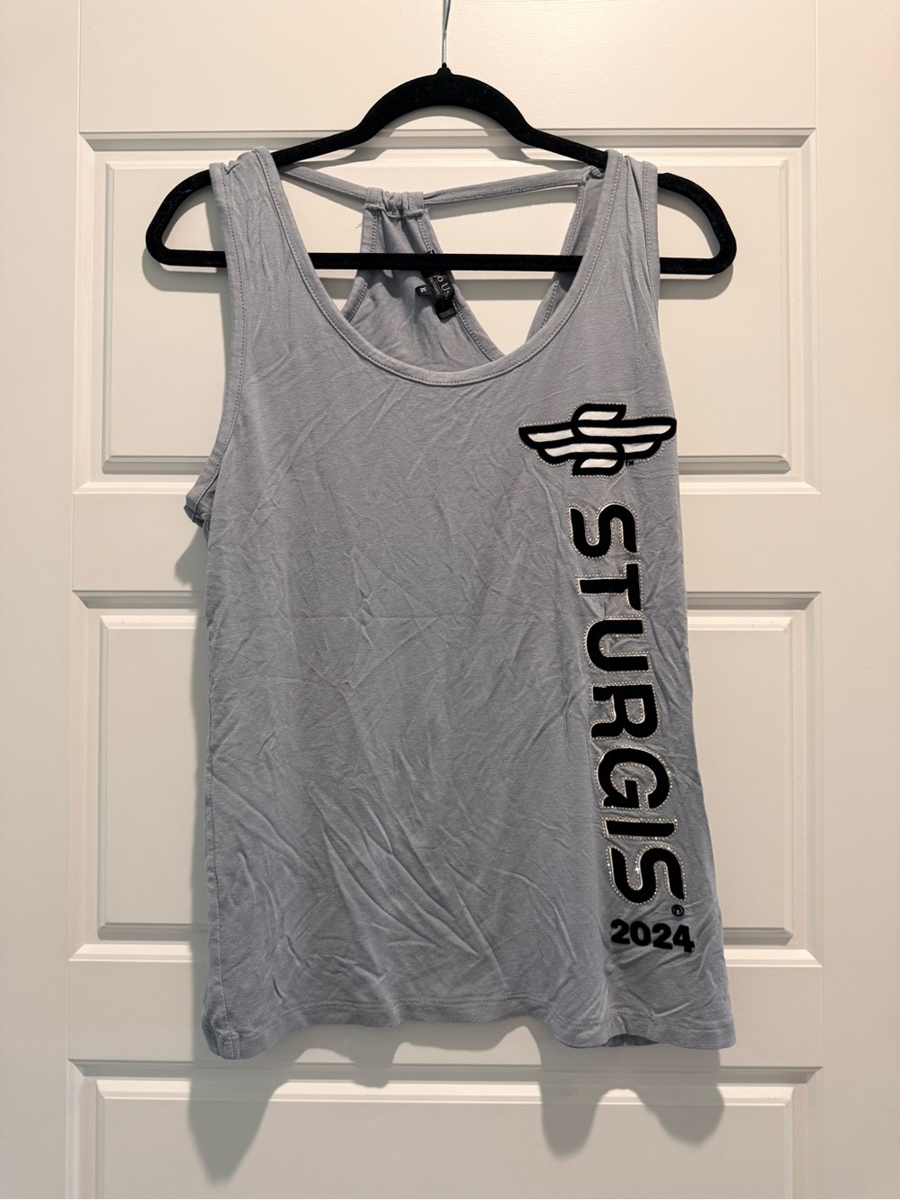2024 Gray Sleeveless Tank Top - Women's